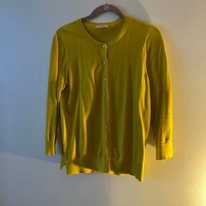 Loft outlet button front cardigan